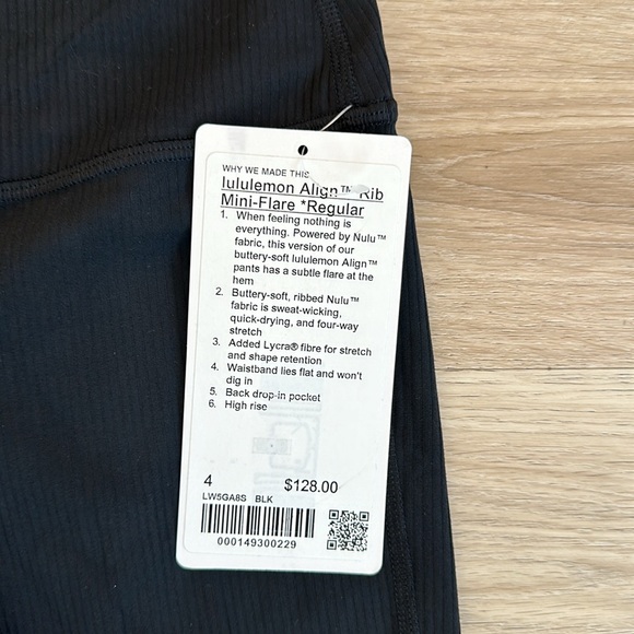 lululemon Align™ High-Rise Ribbed Mini-Flare Pant
Regular - Picture 5 of 11